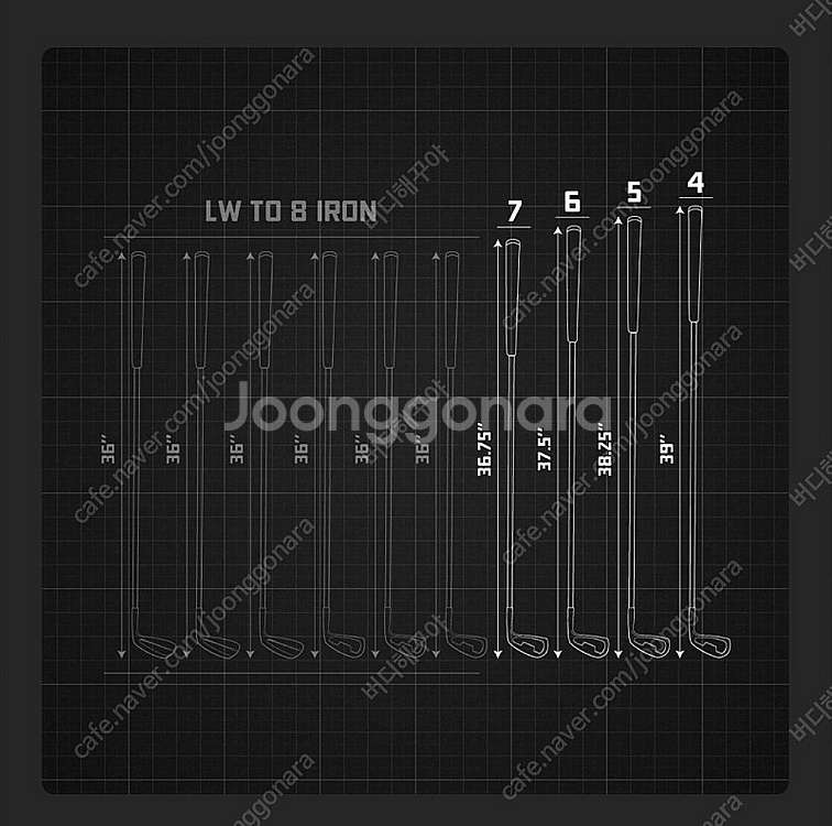 아보다 오리진 콤보 렝스 블랙 아이언(디샘보 아이언)--6