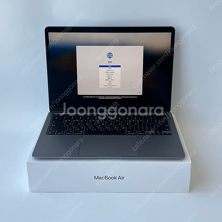 애플 맥북에어13 M1 8코어 7코어 램8GB SSD ...--0