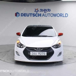 아반떼MD중고 짧은 주행거리 깨끗한 현대 아반떼MD M16 GDi 이미지