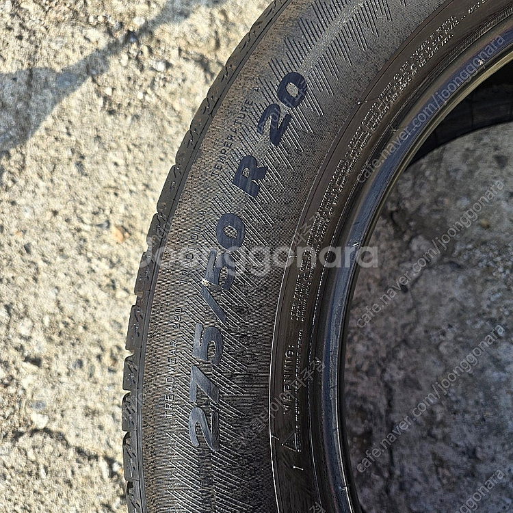 275 50 20 미쉐린 래티튜드스포츠3 중고 타이어 ...--3