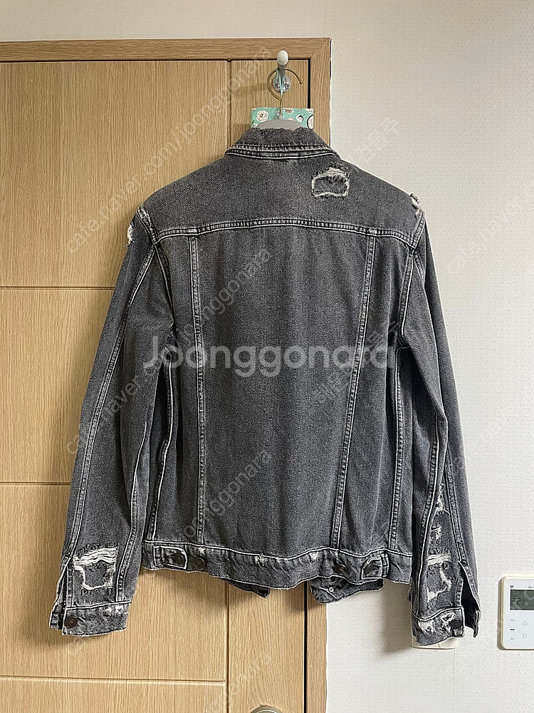 올세인츠 그레이 청자켓 m사이즈 새상품 팝니다. 솔리드...--1