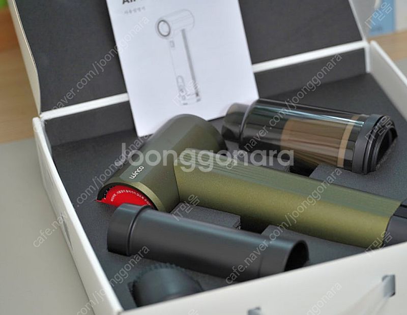 윈코 에어몬스터 터보 무선 에어건 (신동품, 1회만 사...--1