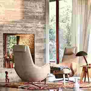 Vitra repos lounge chair 비트라 라운지 체어 & 오토만 세트