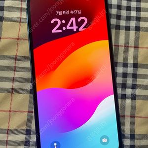 아이폰13 256 블루 수리무