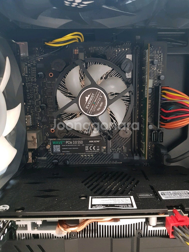데스크탑 i5-11400f 8램 ssd256 라데온 r...--2