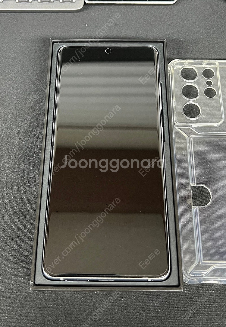 갤럭시 울트라21 팬텀실버 256GB 번인X--1