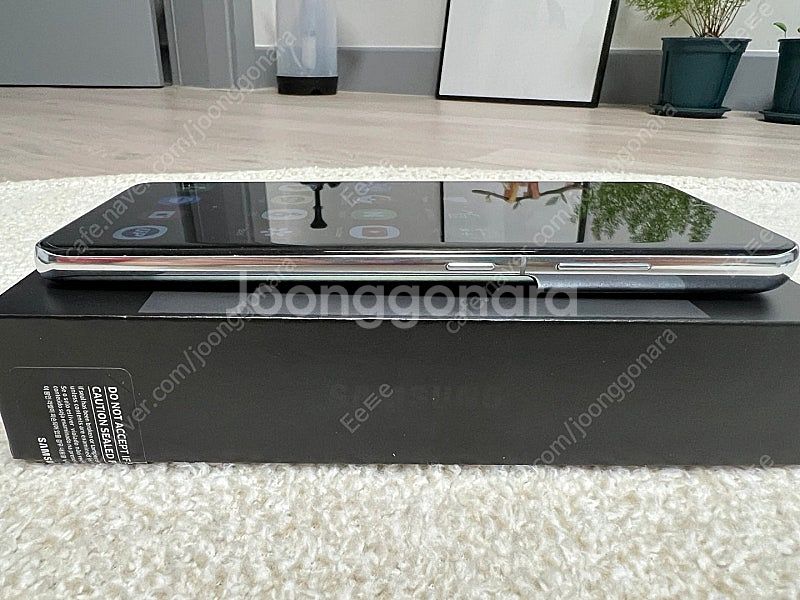 갤럭시 울트라21 팬텀실버 256GB 번인X--2