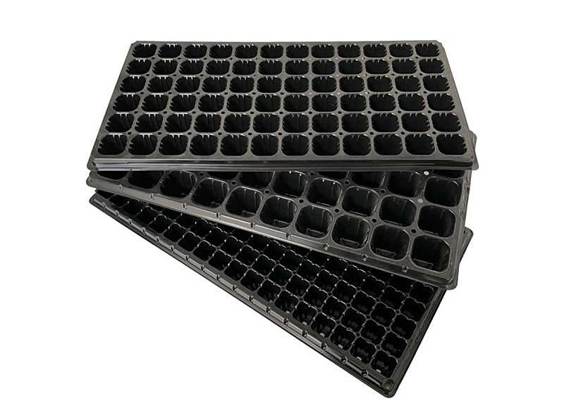 128 공 배추 육묘 트레이 모종 파종 판 모판 포트 이미지