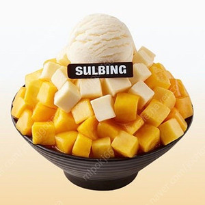 설빙 망고빙수 14,500원-100원에 득템해용
