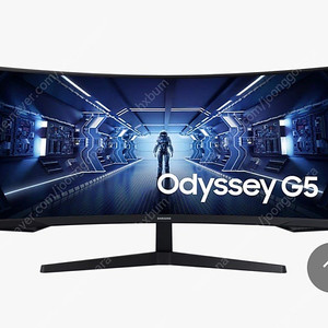 삼성 오디세이 G5 34인치 커브드 모니터(+모니터암)