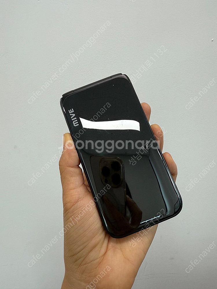 M120 (MIVE)마이브 스타일폴더폰 블랙 32기가 ...--0