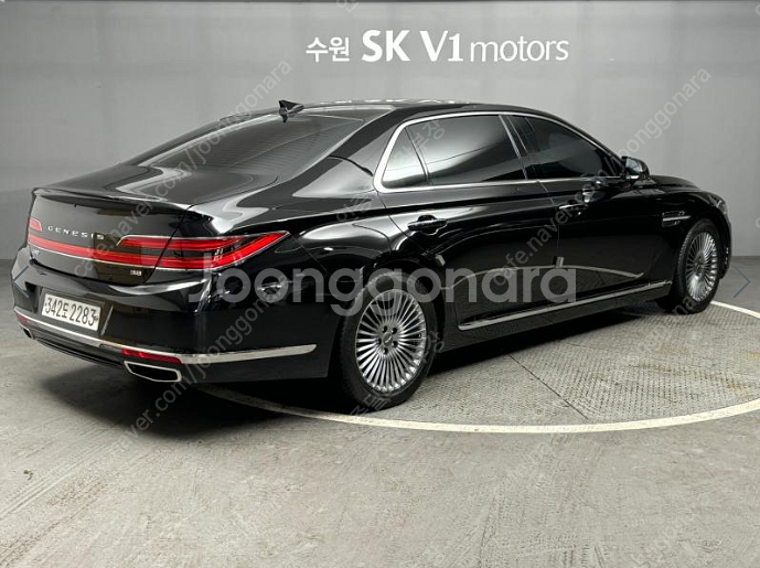 g90중고 풀옵션 차량입니다! 무사고 뒷자리 컴포트시트...--9