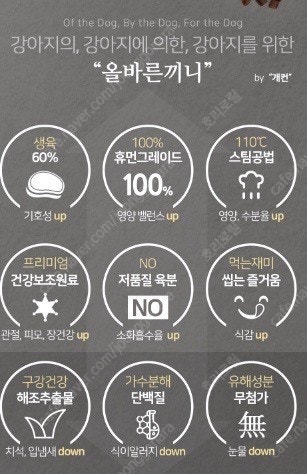 강아지사료 올바른끼니 팝니다--1