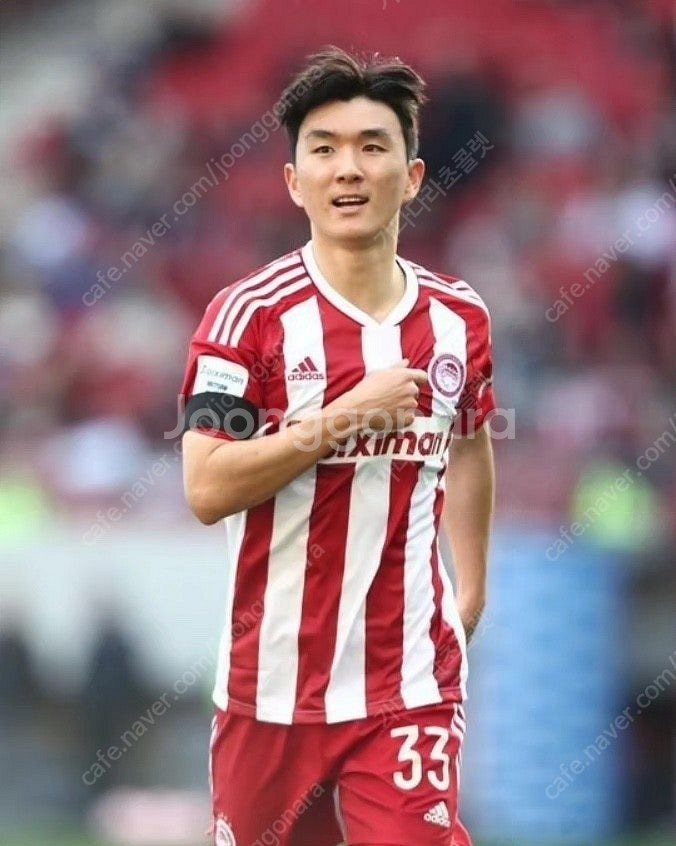 (추가할인)2022 올림피아코스 홈 황인범 택채새상품--2