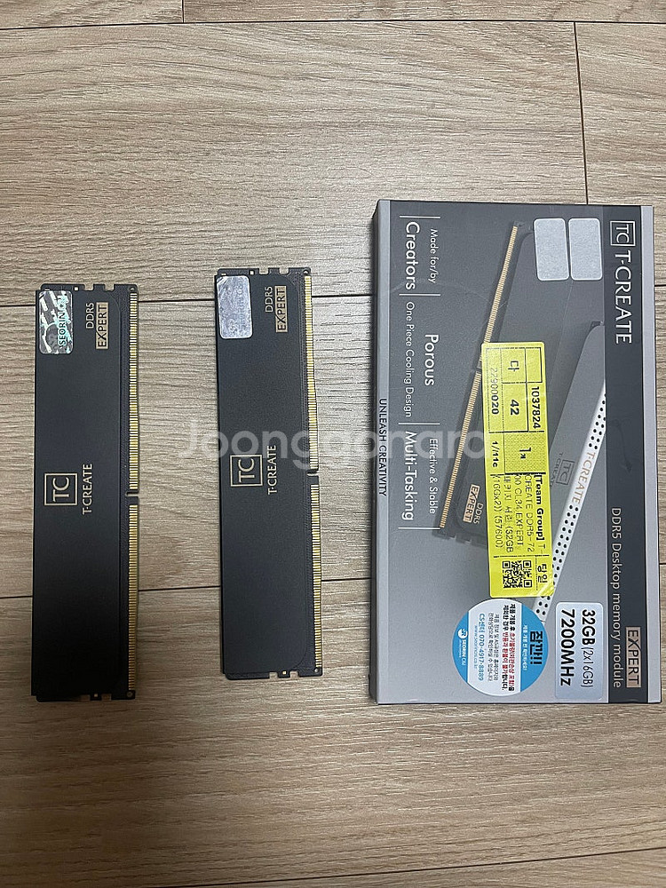 팀그룹 T-create 7200 cl34 램(메모리) ...--0
