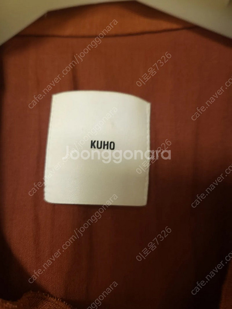 KUHO 린넨 블렌드 셔츠 원피스 사이즈M 배송비포함2...--0