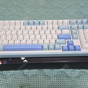 포메이커 TH99 키보드 팝니다 (화이트+블루 컬러)