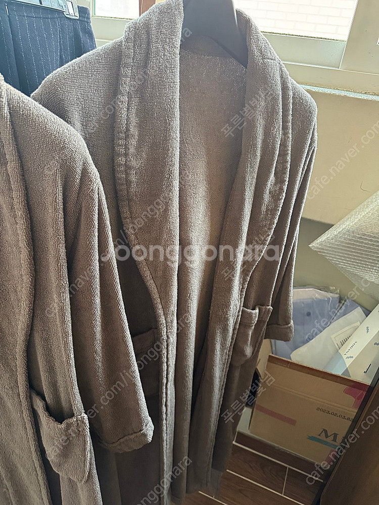 샤워가운 커플 팝니다 호텔식 가운입니다--1