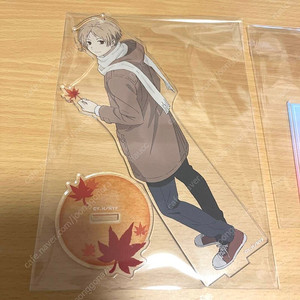 나츠메우인장 나츠메 타카시 가을 한정 빅 아크릴 dvd cd 냥코센세 인형