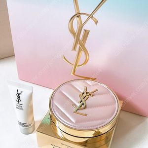 [백화점 새상품] NEW 입생로랑 메쉬 핑크쿠션 뚜쉬 에끌라 글로우 팩트쿠션 br10 / b10 리뉴얼