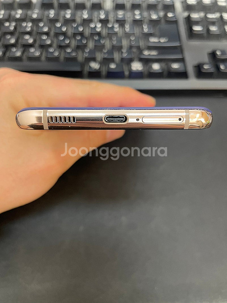 갤럭시S21플러스 팬텀바이올렛 256GB 무잔상 상태좋...--5