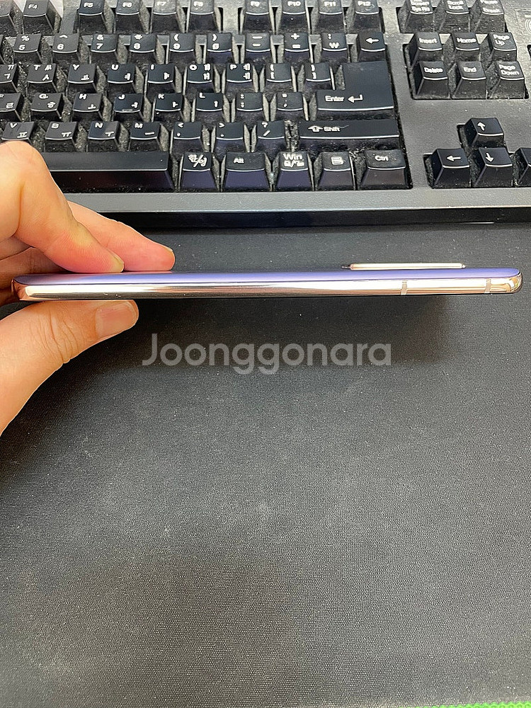갤럭시S21플러스 팬텀바이올렛 256GB 무잔상 상태좋...--6