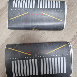 1:400 공항 활주로시트 (2M 2개, 택포)