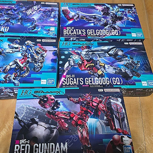 HG 지쿠악스 건프라 5종 일괄