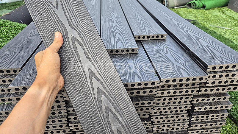 해외 직수입 합성데크 직거래 가격 140mm X2900mm 중공형--0