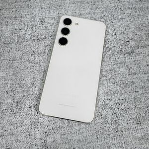 외관초깔끔 무잔상 갤럭시 S23 크림색상 256G 34만원 판매합니다.SKT