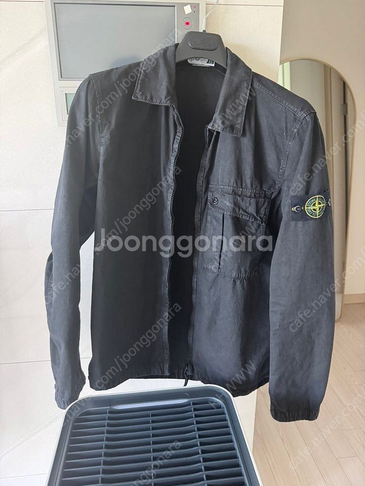 스톤아일랜드 올드이펙트 오버셔츠 25SS--0