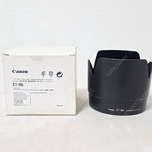 캐논 정품 ET-86 렌즈 후드 저렴하게 팝니다.