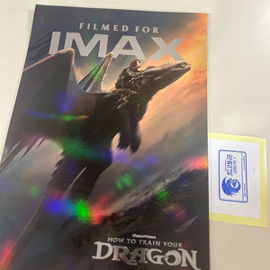 드래곤 길들이기 IMAX 포스터 (대구)
