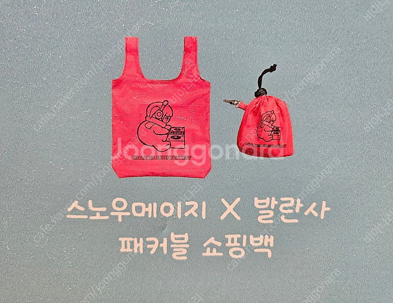 던파 던전앤파이터 발란사 스노우메이지 패커블 쇼핑백--1