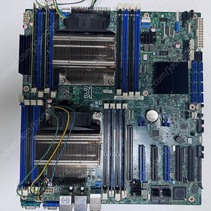 E5-2630v2*2 + S2600CP 듀얼보드 + 16GB
