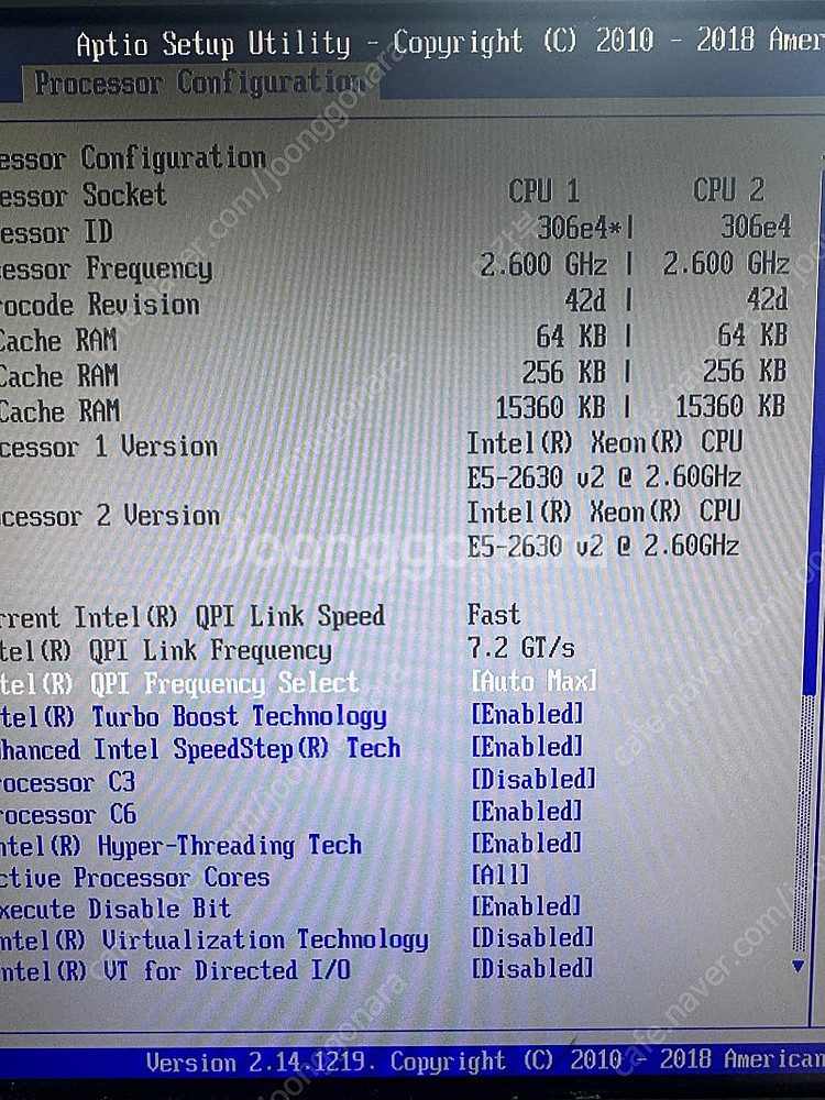 E5-2630v2*2 + S2600CP 듀얼보드 + 1...--3