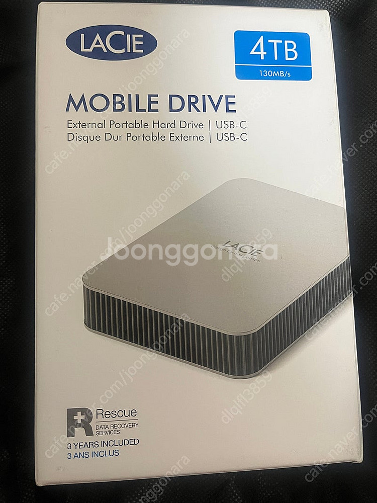 LaCie Mobile Drive 4TB 외장하드--0