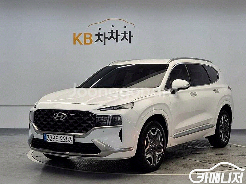 [현대]더 뉴 싼타페 하이브리드 1.6 2WD 캘리그래피 (5인승) 2023 년 휘발유 하이브리드 중고 중고차 전액...--0
