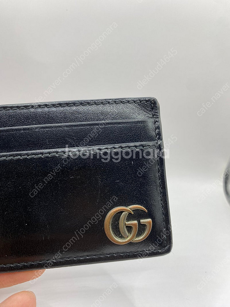 [영수증] 구찌 GG 마몬트 카드지갑 블랙--7