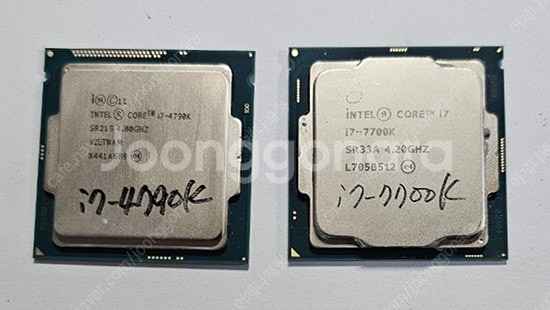 인텔 i7-4790k, 7700k--0