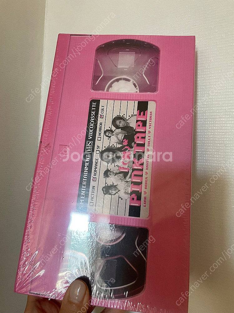 fx 에프엑스 핑크테이프 미개봉--0