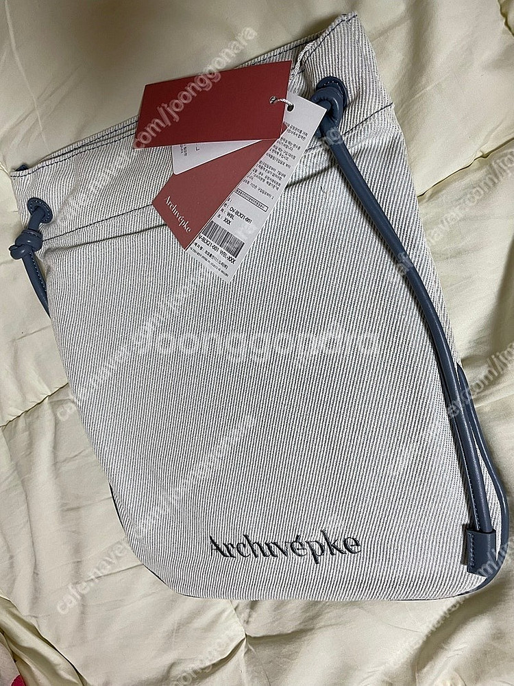 아카이브앱크 에코백 새상품 (블루오키드 색상)--0