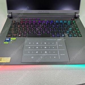 새제품 ASUS 게이밍노트북 울트라9 32램 RTX5080 SSD 1테라