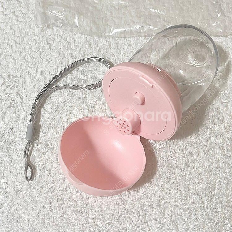 강아지 휴대용 산책 머쉬룸 물병 반려동물 물통--1