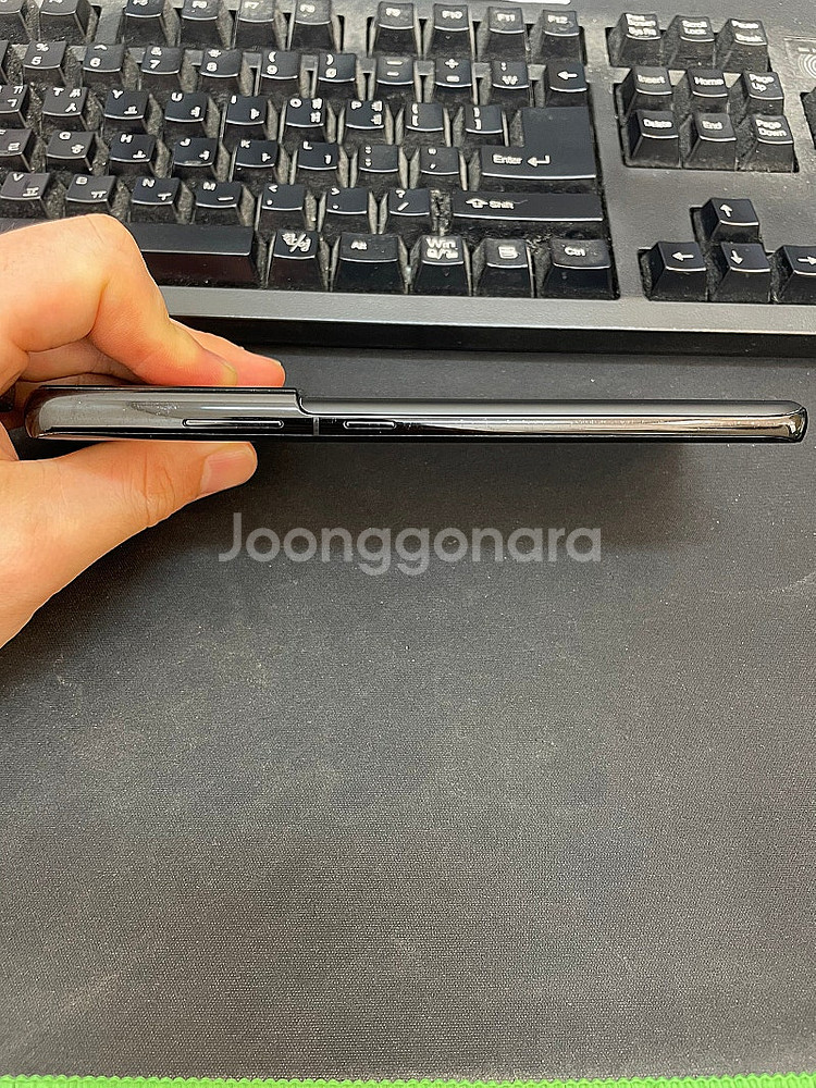 갤럭시S21울트라 블랙 512GB 무잔상 상태좋은 중고...--4