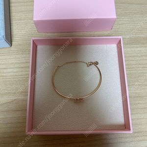 제이에스티나 WHITEMOND 14K 팔찌