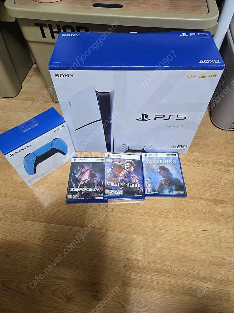 PS5 플스5 본체 + 듀얼센스 + 게임--0