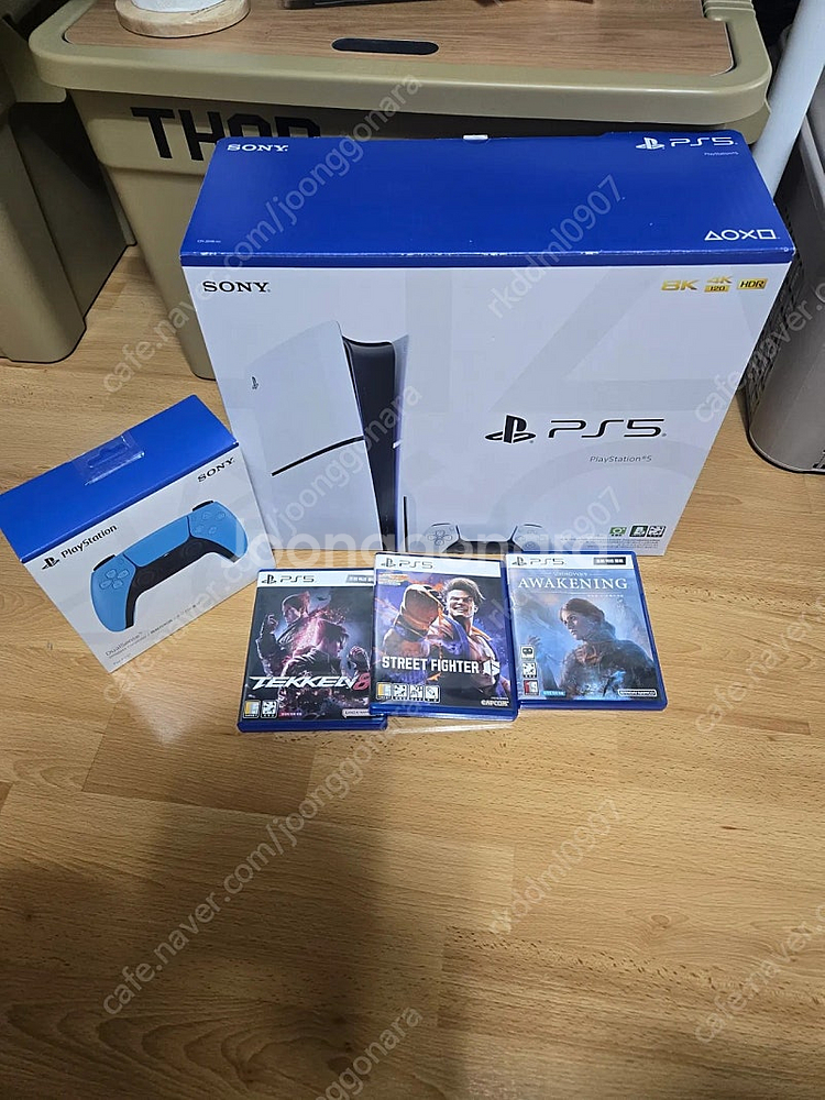 PS5 플스5 본체 + 듀얼센스 + 게임--5