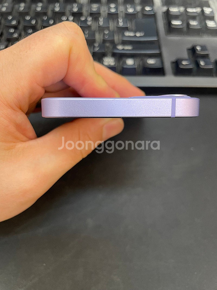 아이폰12미니 퍼플 128GB 상태좋은 중고19만팝니다...--3