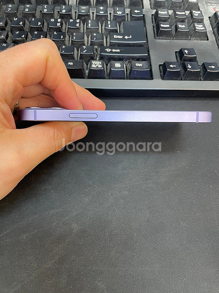 아이폰12미니 퍼플 128GB 상태좋은 중고19만팝니다...--4
